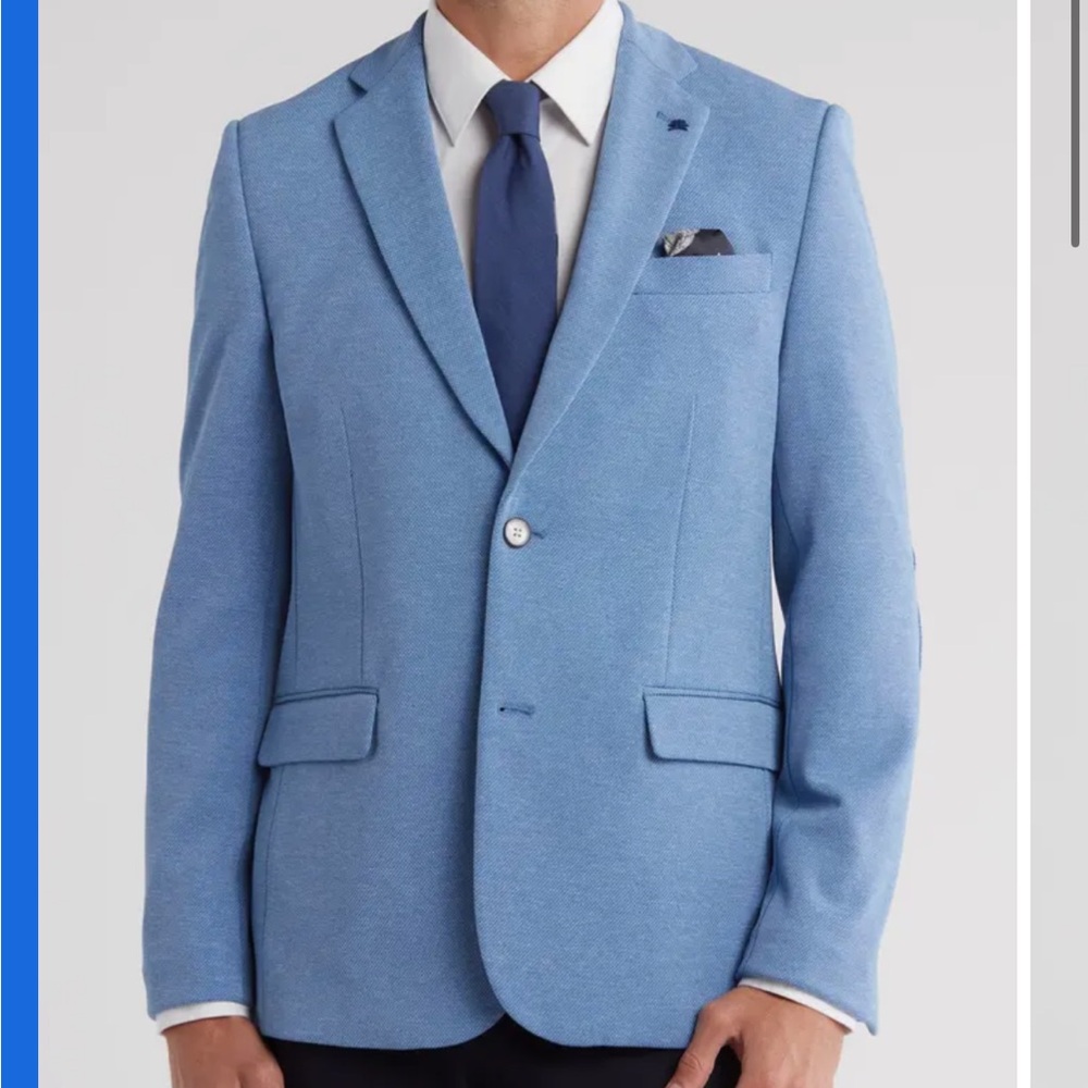 Blue Men Blazer 40R